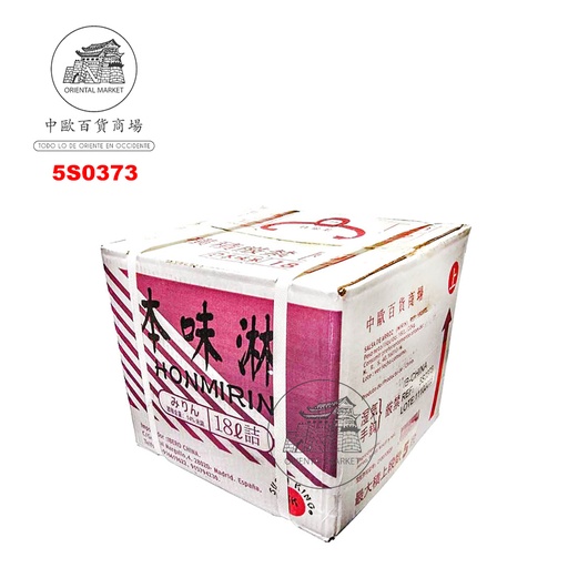 [5S0373] SALSA MIRIN *SUSHI KING* 寿司王味淋 18L