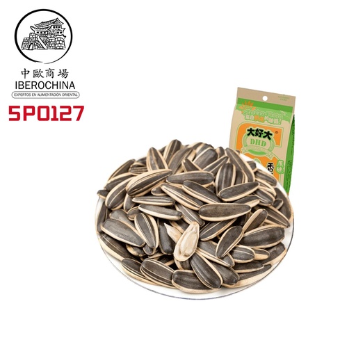 [5P0127] PIPAS GIRASOL *DAHAODA* 大好大原味香瓜子 128g/40