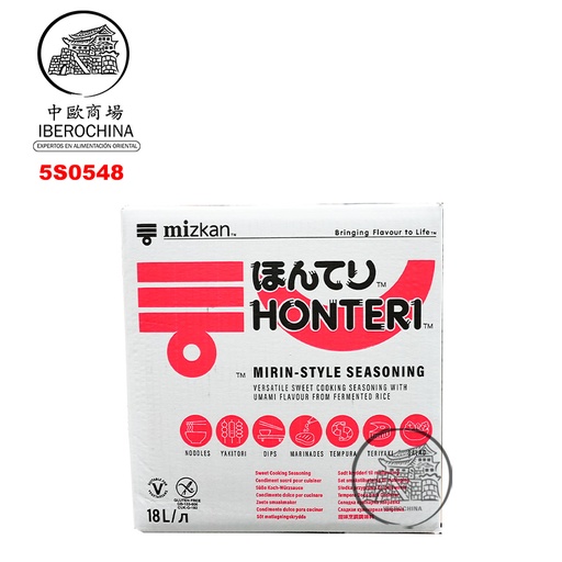 [5S0548] VINAGRE DULCE MIRIN HONTERI *MIZKAN* 日本味淋汁 18LT