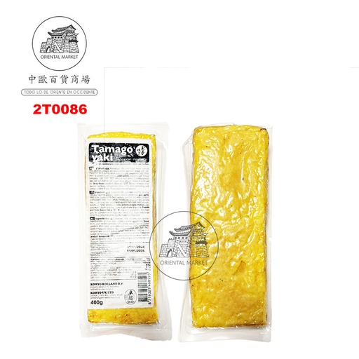 [2T0086] TORTILLA JAPONESA *TAMAGO YAKI* 日本煎蛋卷 400g/24