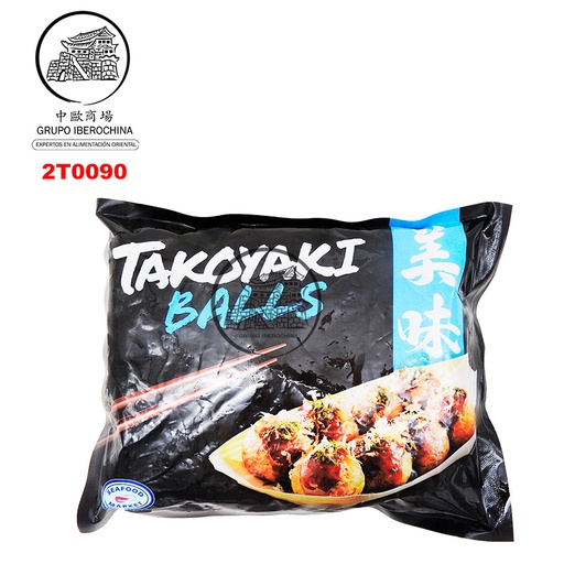 [2T0090] TAKOYAKI CONGELADO 日本(美味)凍章魚燒 20g/25u/500g/20