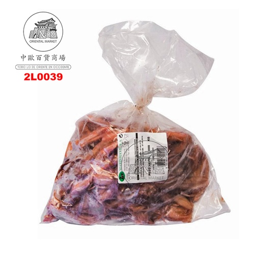 [2L0039] LENGUA PATO CONGELADA *MARINHAVE* 冻鸭舌 1kg/6