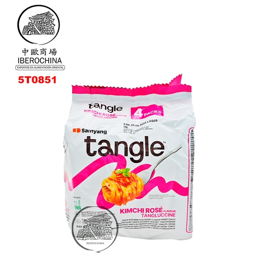 [5T0851] RAMEN TANGLE KIMCHI ROSA 4-PACK*SAMYANG* 三养泡菜意面四连包 110g/4u/8