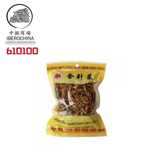 [610100] FLOR LIRIO SECO 金百合金針菜100G/30
