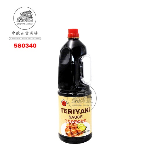 [502649/5S0340] SALSA TERIYAKI *SUSHI KING* 寿司王日式照烧酱 1,8L/6