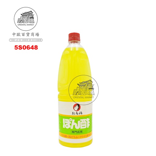 [5S0648] SALSA PONZU *OTAFUKU* 日本调味汁 1.8L/6