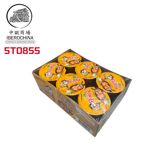 [5T0855] RAMEN CUP BULDAK QUESO *SAMYANG* 三养乳酪火鸡杯面 70g/6