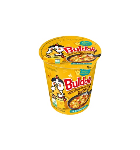 [5T0855] RAMEN CUP BULDAK QUESO *SAMYANG* 三养奶酪火鸡杯面 70g/6
