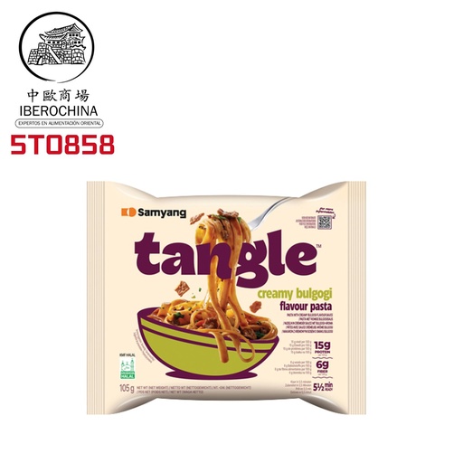 [5T0858] RAMEN TANGLE BULGOGI CREMA *SAMYANG* 三养TANGLE奶油烤肉风味拉面 105g/20