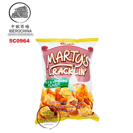 [5C0964] CHICHARON MARTY´S AGRI-SALADO*OISHI* 上好佳(素)咸酸味豬皮 90G/30