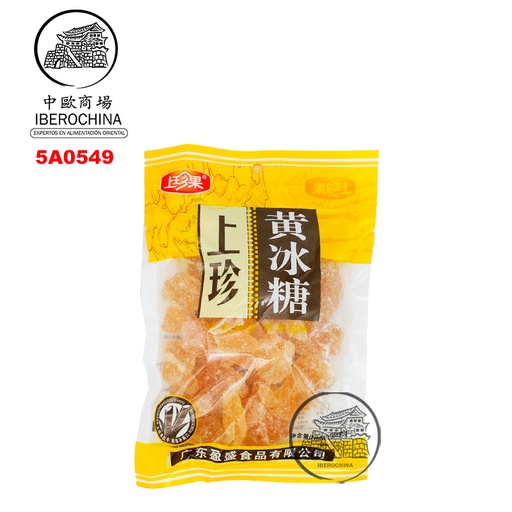 [5A0549] AZÚCAR AMARILLO CRISTALIZADO *SZG* 上珍果袋装黄冰糖 380g/40