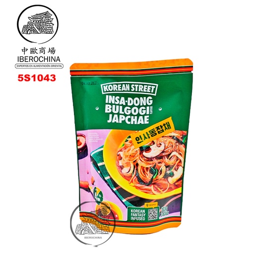 [5S1043] FIDEO JAPCHAE BULGOGI *KOREAN STREET* 韩国杂菜烤肉酱面 103g/24