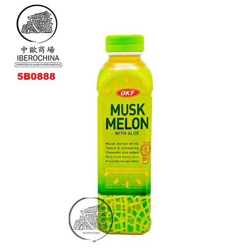 [5B0888] BEBIDA ALOE VERA MELON *OKF* 哈密瓜芦荟饮料 500ml/20