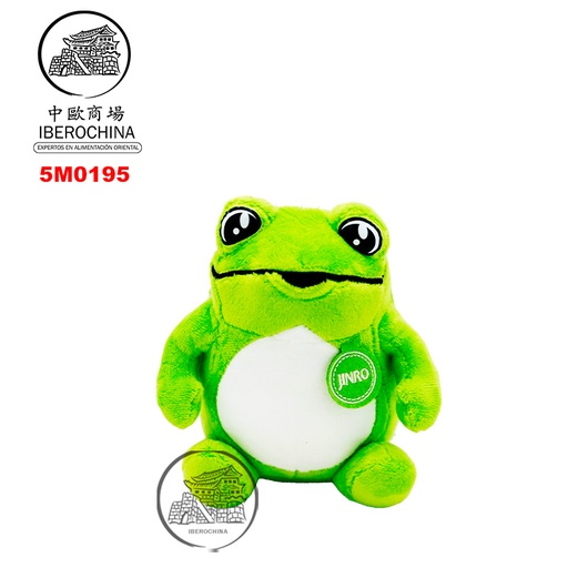 [5M0195] MUÑECA SAPO *JINRO* 真露绿蟾娃娃