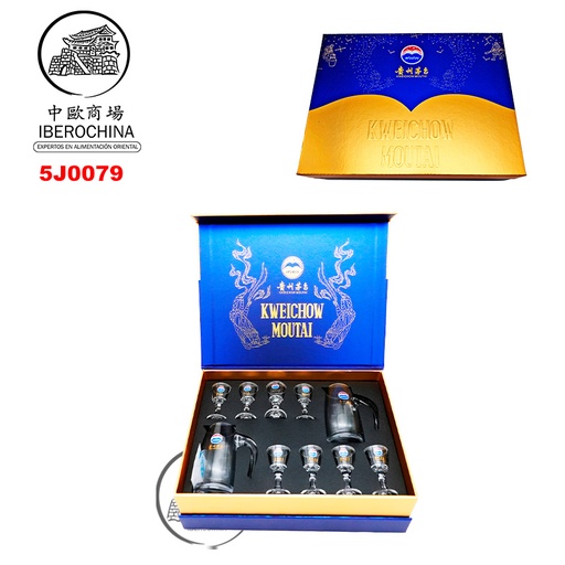 [5J0079] JUEGO DE LICOR *MOUTAI* 贵州茅台酒具套装
