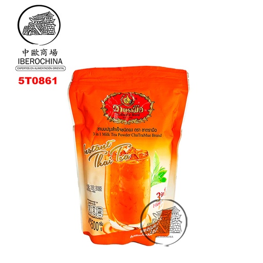 [5T0861] TE NEGRO INSTANTANEO 3 EN 1 *CHA TRA MUE* 即溶黑茶3合1 500G/10