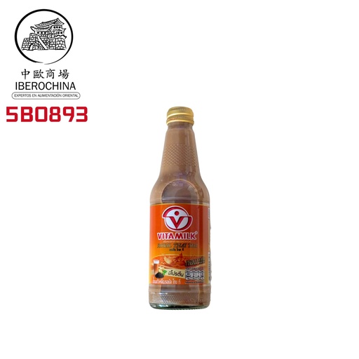[5B0893] BEBIDA SOJA THAI TEA *VITAMILK* 豆奶泰式奶茶 300ML/12