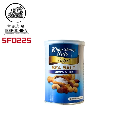 [5F0225] FRUTOS SECOS SALADOS *KHAO SHONG* 海盐味烤坚果 140g/24