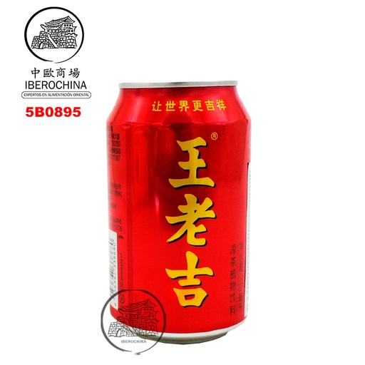 [5B0895] BEBIDA DE TE HIEBRA 王老吉 310ml/24