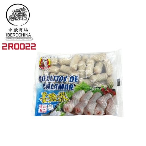 [2R0022] ROLLITO SEPIA CONGELADO *MENGFU* 蒙福冻墨鱼卷 360g/16