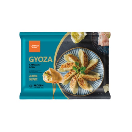 [200014] GYOZA CERDO REPOLLO CONGELADA -GW24 *CHIMEI* 奇美冻高丽菜猪肉煎饺 660g/30u/12
