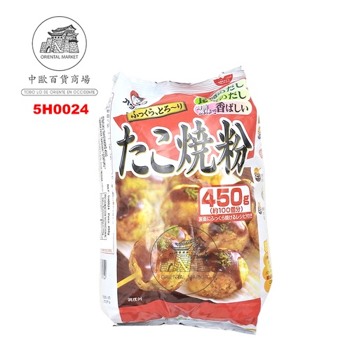 [502140/5H0024] HARINA TAKOYAKI *OTAFUKU* 多福章鱼烧粉 500g/10