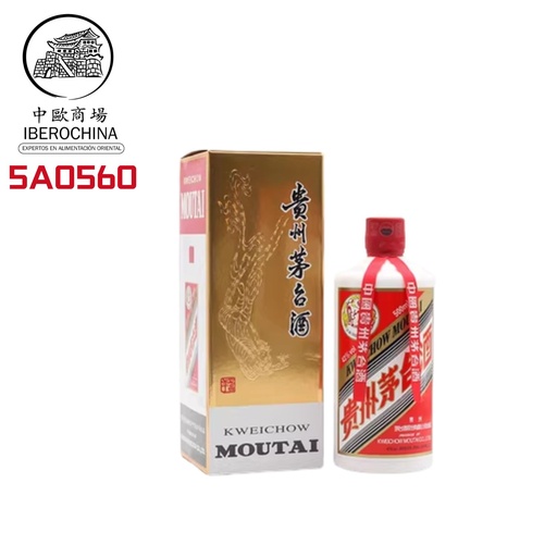 [5A0560] AGUARDIENTE (43%) *MOUTAI* 贵州飞天茅台酒 500ml/6