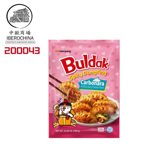 [200043] GYOZA BULDAK CARBONARA CONGELADA *SAMYANG* 三养冻奶油火鸡饺 700g/10