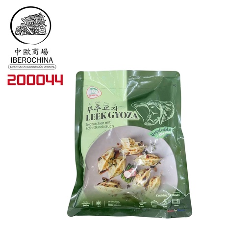 [200044] GYOZA CHIVES *ASROPA* 韩国韭菜饺子 600g/12