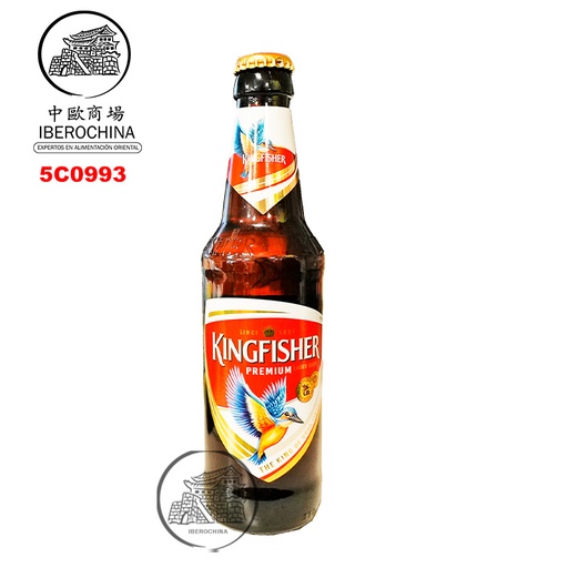 [5C0993] CERVEZA KINGFISHER (4,5%) *KINGFISHER* 印度啤酒 330ml/24