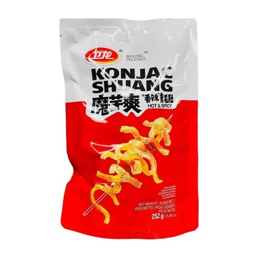 [5K0030] KONGJAC SHUANG PICANTE *WEILONG* 卫龙魔芋爽辣味 252G/20