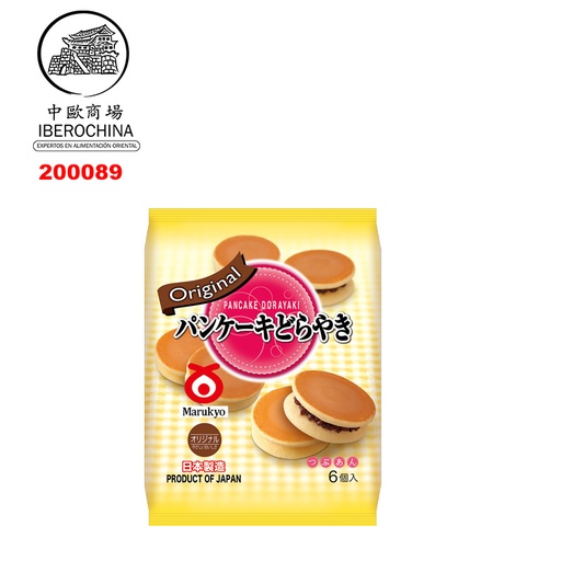 [200089] DORAYAKI ORIGINAL*MARUKYO* 铜锣烧原味 310g/6