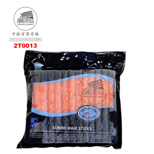 [2T0013] PALITO MAR CONGELADO *SEAFOOD* 冻蟹肉条 18cm/1kg/10