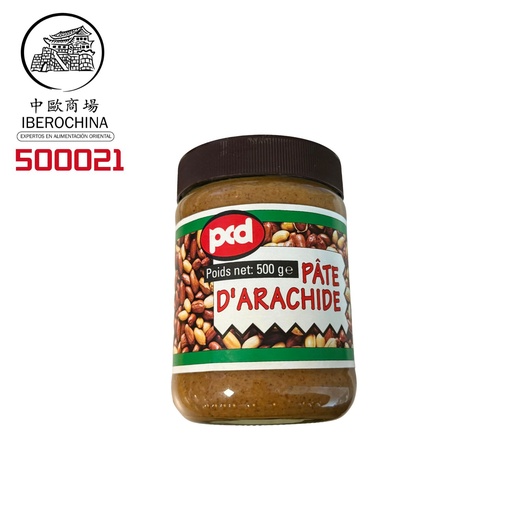 [500021] CREMA CACAHUETE *PCD* 花生醬 500G/12