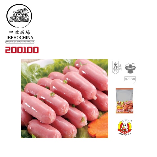[200100] MINI SALCHICHA POLLO CONGELADA *MENGFU* 蒙福冻亲亲肠 2,5kg/4