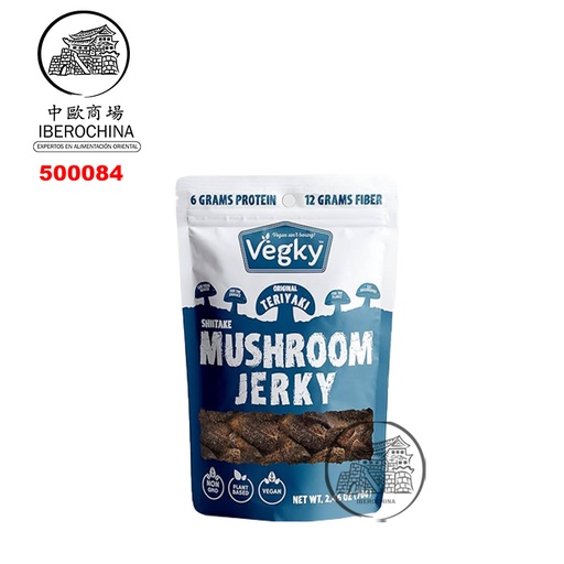 [500084] JERKY VEGANO SABOR TERIYAKI *VEGKY* 素牛肉干 照烧味 70g/24