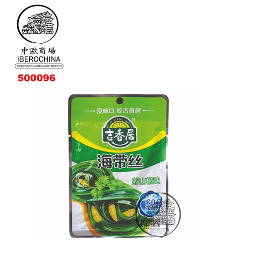 [500096] ALGA PICANTE DE PIMIENTO VERDE *JXJ* 吉香居野山椒海带丝 88g/50