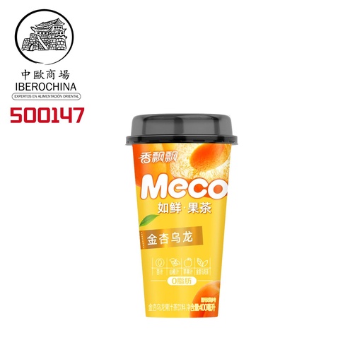 [500147] BEBIDA TE OOLONG *MECO* 香飘飘蜜谷果汁金杏乌龙 400ml/15