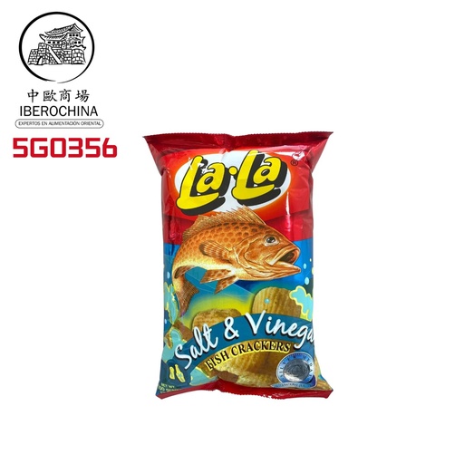 [5G0356] GALLETA AGRI-SALADO*LALA* 拉拉牌咸酸魚片100G/24
