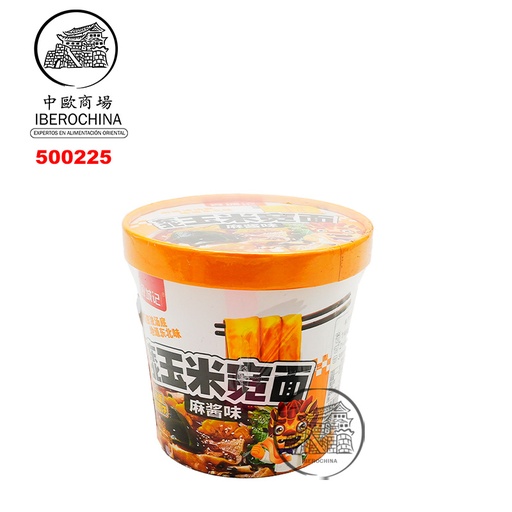 [500225] FIDEO ANCHO DE MAÍZ *SCJ* 食城记东北玉米宽面 100g/12
