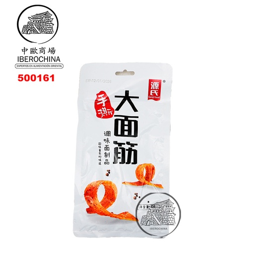 [500161] SNACKS DE GLUTEN DE TRIGO DESMENUZADO 源氏手撕大面筋 90g/40