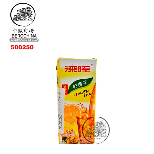 [500250] BEBIDA TÉ LIMON AL ESTILO HONGKONES *SHENHUI* 深晖港式柠檬茶 250ml/24
