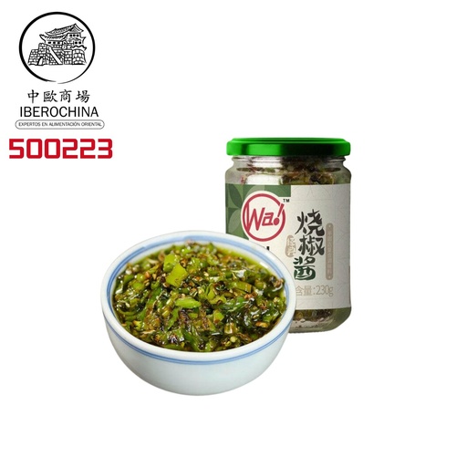 [500223] SALSA DE PIMIENTO ASADO *CWZ* 川娃子烧椒酱 220g/28