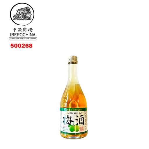 [500268] SAKE (13,5%) CIRUELA *HAKUTSURU* 白鹤梅子味清酒 500ml/6