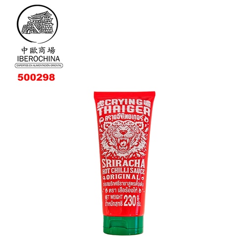 [500298] SALSA SRIRACHA TUBO *CRYING THAIGER* 虎啸是拉差酱软管装 230g/24