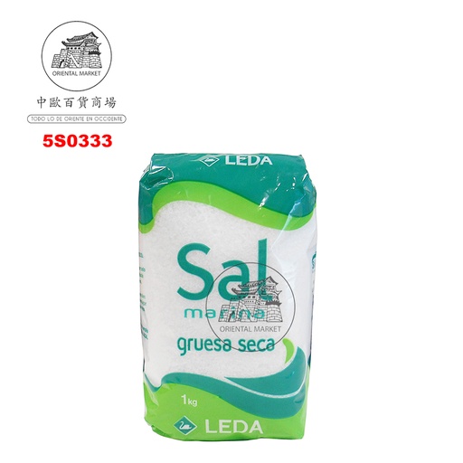 [5S0333] SAL GRUESA *LEDA* 深海粗盐巴 1kg/10