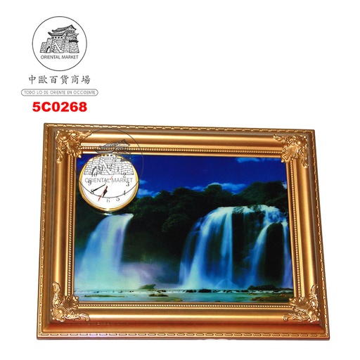 [5C0268] CUADERNO LUMINO CON RELOJ 时钟流水图 (24x30cm)