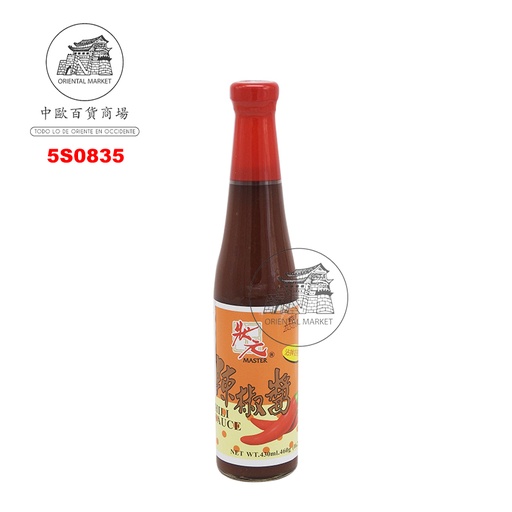 [502491/5S0835] SALSA CHILI *MASTER* 状元辣椒酱 460g/12