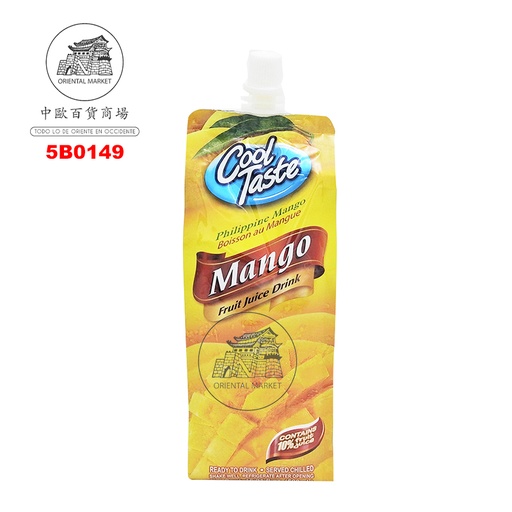 [5B0149] BEBIDA MANGO *F CHOICE* 菲芒果汁 500ml/12