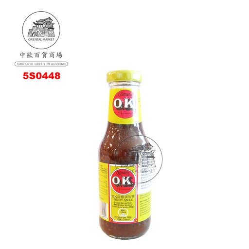 [5S0448] SALSA FRUIT *OK SAUCE* 英国酱 335g/12